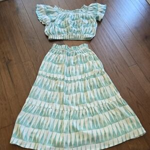 Marine Layer Geo Gauzy Cotton Corrine Set